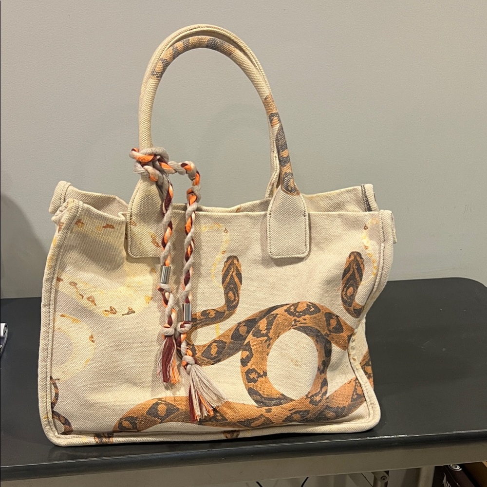 Vince Camuto Orla Snake Tote